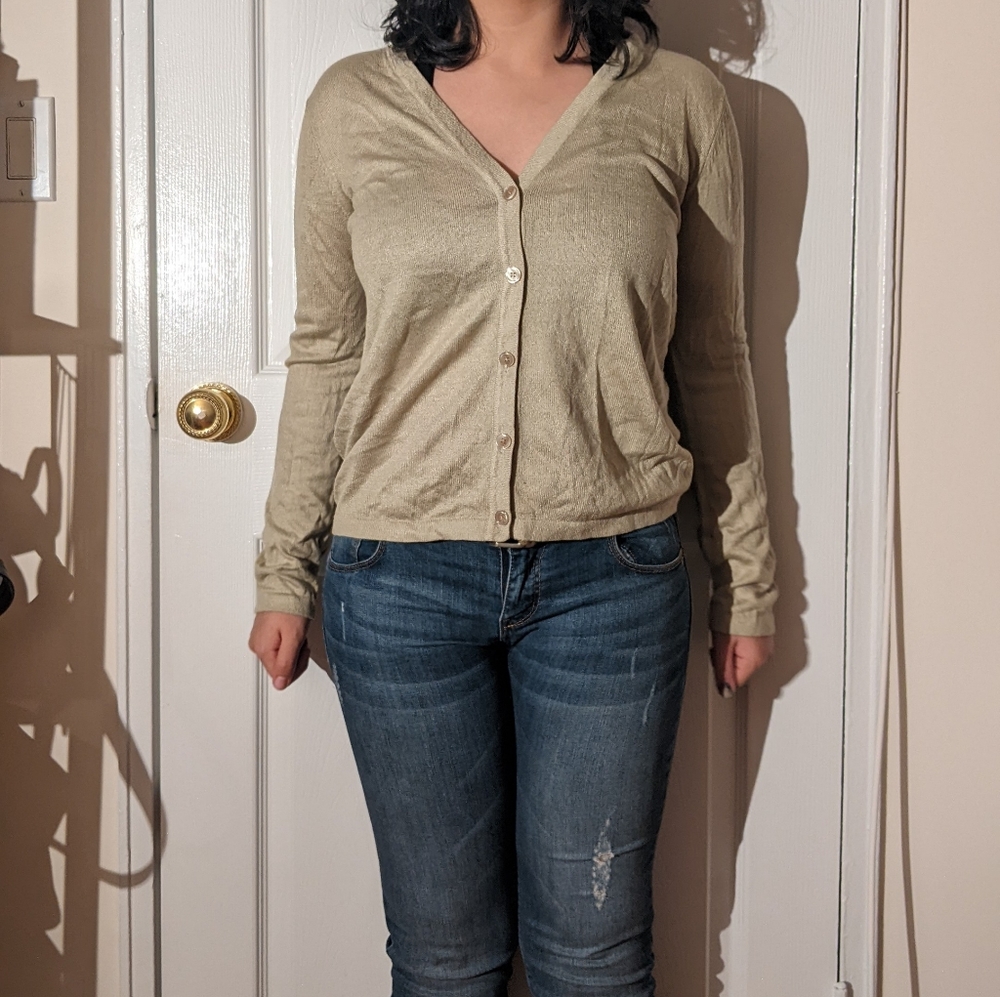 Old Navy Pastel Green Cardigan